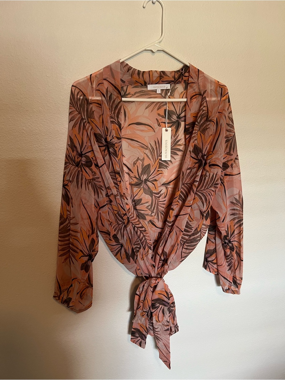 Floral Swim Suit Cover Up